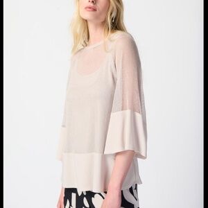 Joseph Ribkoff mesh top with tank